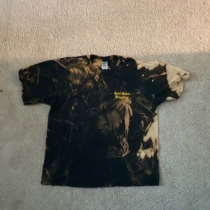 “BYRD METRO WRESTLING” BLEACHED T SHIRT